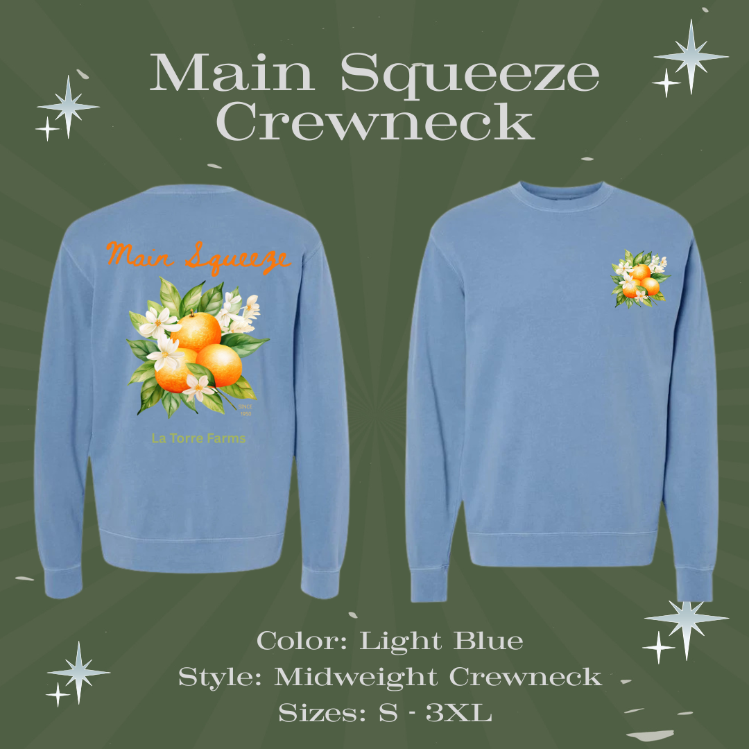 Main Squeeze Midweight Crewneck